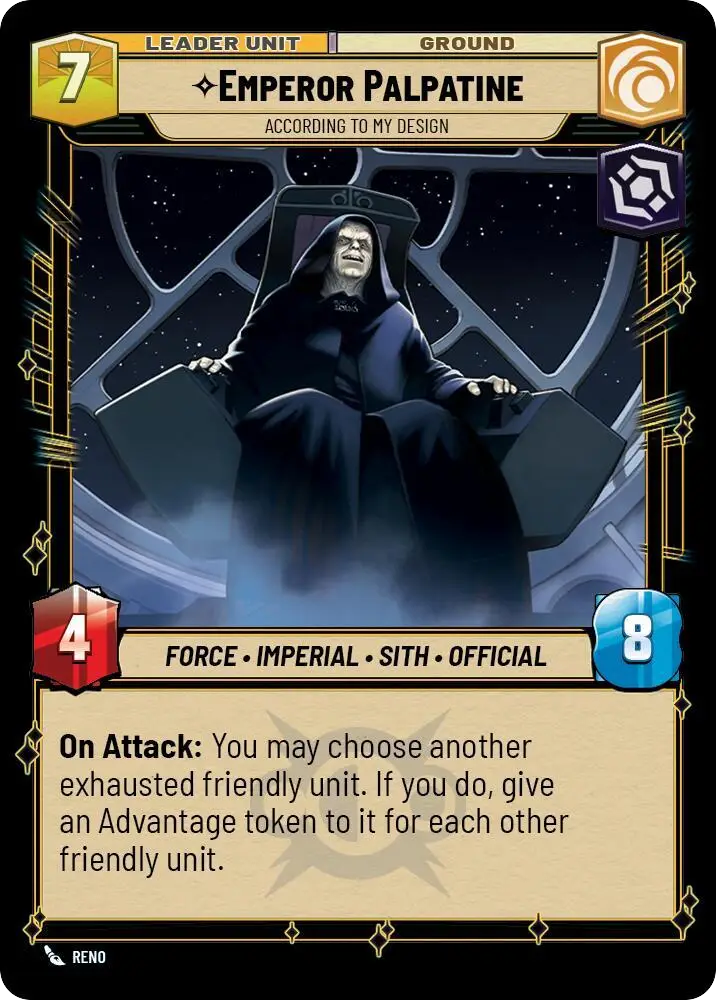 Emperor Palpatine, According To My Design