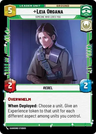 Leia Organa, Someone who loves you