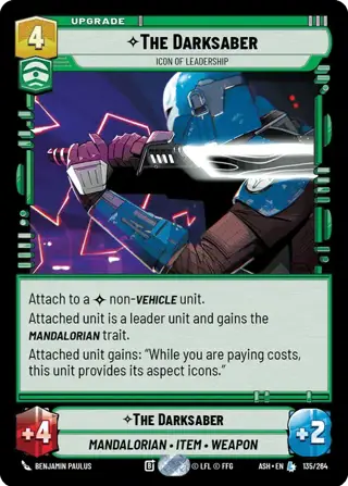 The Darksaber, Icon Of Leadership