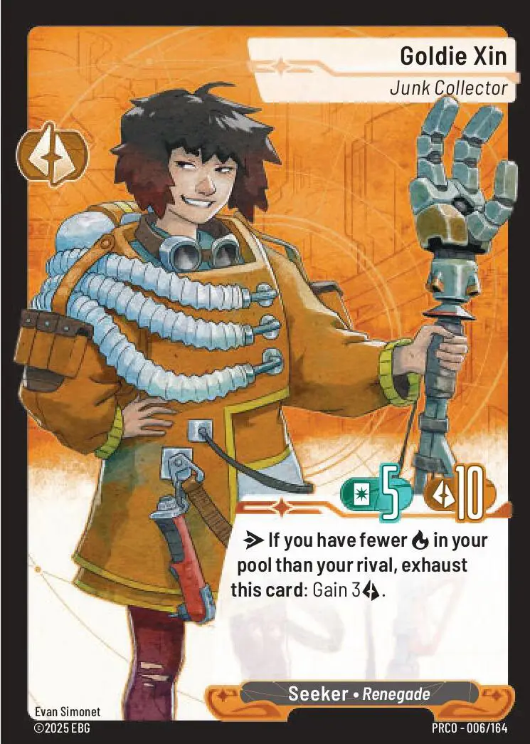 Goldie Xin, Junk Collector