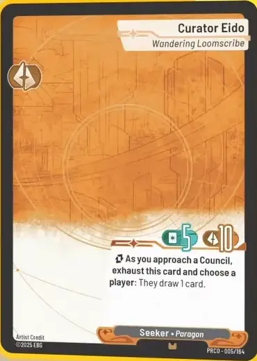 Curator Eido, Wandering Loomscribe