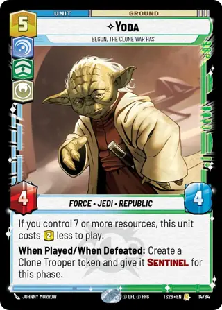 Yoda, Begun, The Clone War Has