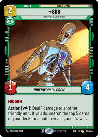 8D8, Daimyo’s Majordomo