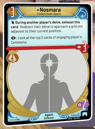 Nosmara, Undercover Agent