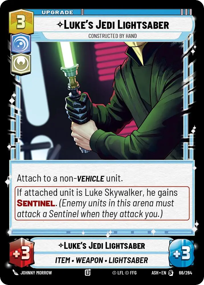 Luke's Jedi Lightsaber