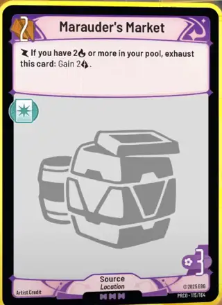 Marauder's Market