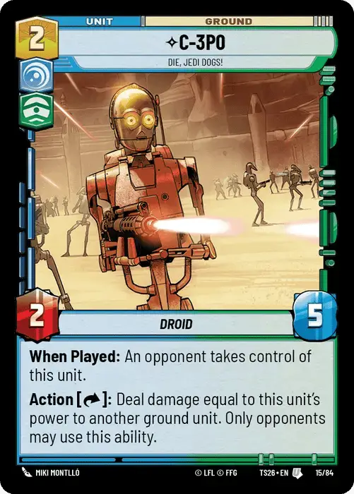 C-3P0, Die, Jedi Dogs!