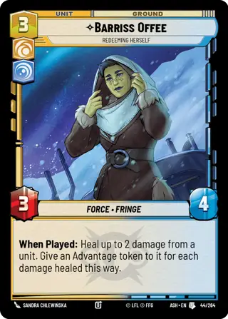 Barriss Offee, Redeeming Herself