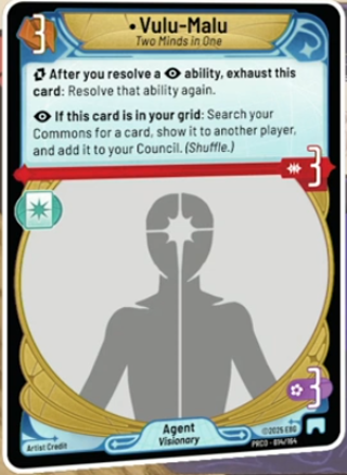 Vulu Malu, Two Minds In One