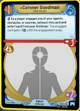 Coroner Goodman, Slab Sleuth