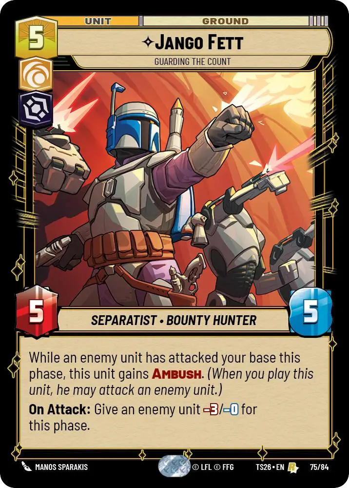 Jango Fett, Guarding The Count