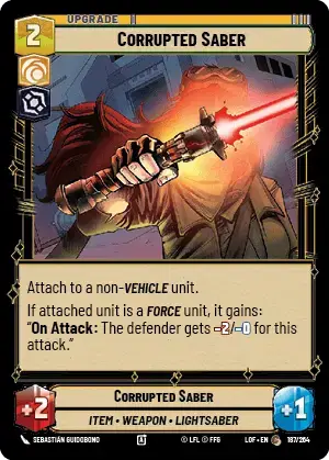 Corrupted Saber