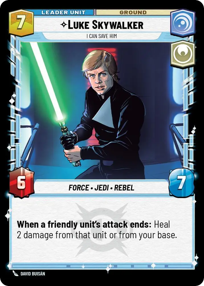 Luke Skywalker, I Can Save Him
