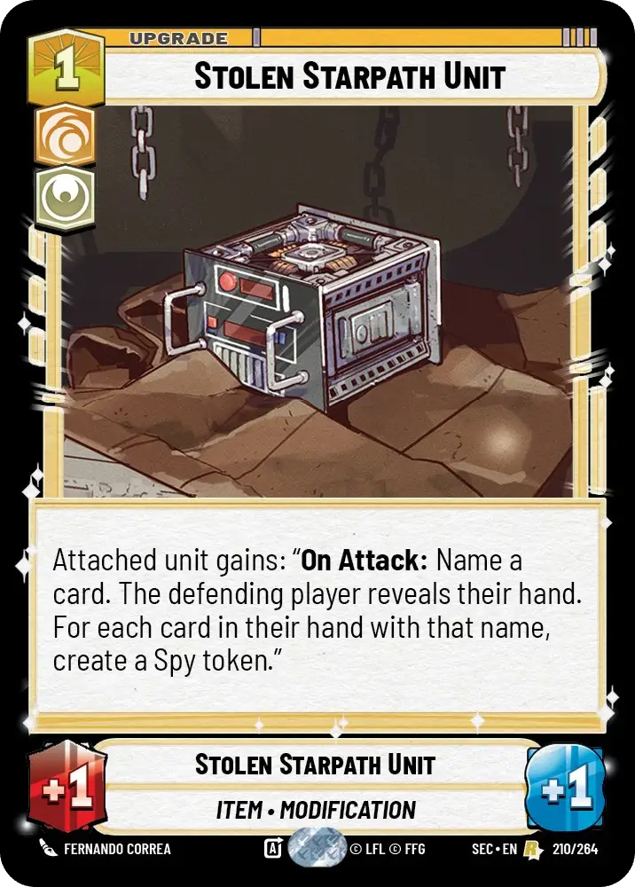 Stolen Starpath Unit