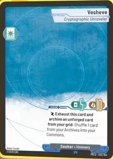 Vesheve, Cryptographic Unraveler