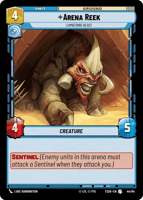 Arena Reek, Lumbering Beast