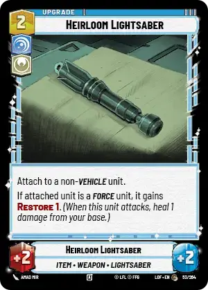 Heirloom Lightsaber