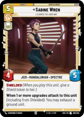 Sabine Wren, I Learned The Hard Way