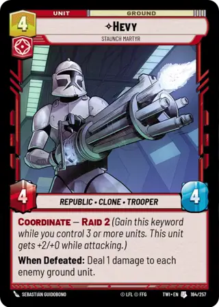 Hevy, Staunch Martyr