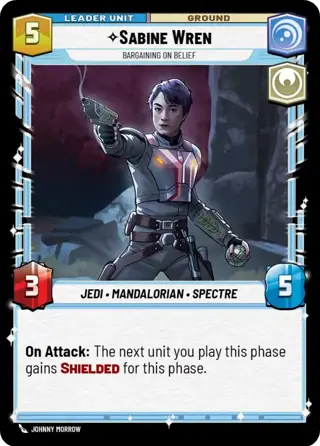 Sabine Wren, Bargaining On Belief